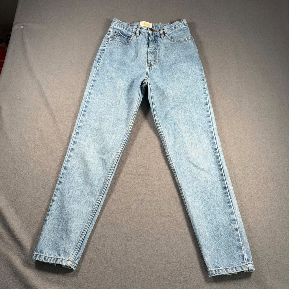 Vintage‎ 90s Jeanjer Womens Light Wash Denim Jeans Pants Size 7/8